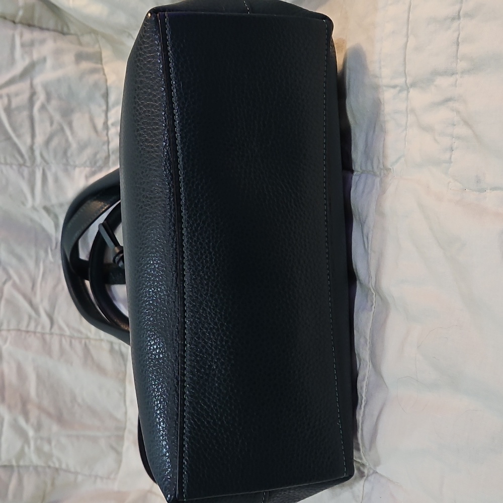 Coach Green Leather Shoulder Bag - Picture 7 of 7
